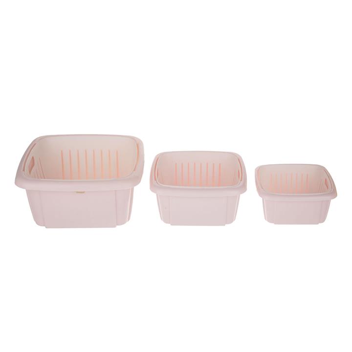 ست آبکش و کاسه ونوس پلاستیک مدل B202 Venus Plastic B202 Basin and Bowl Set